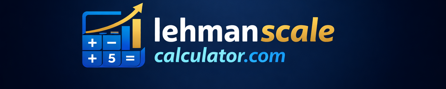 Lehman Scale Calculator